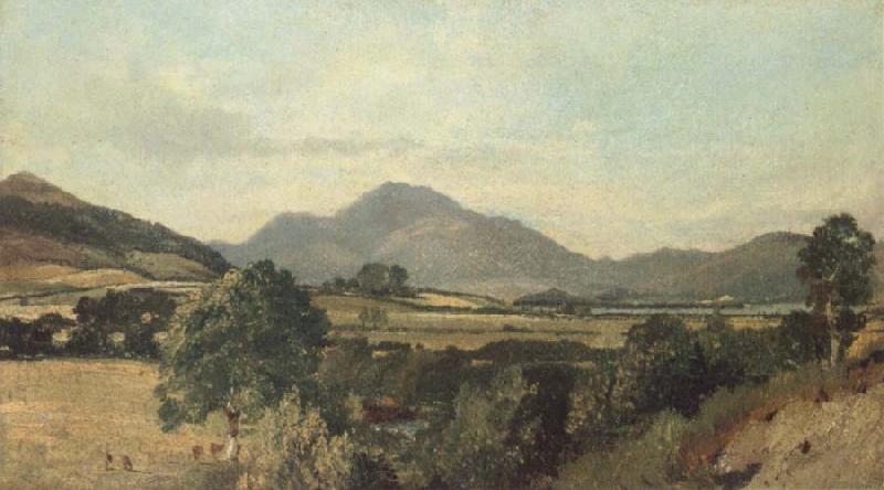 John Constable Keswick,Lake France oil painting art